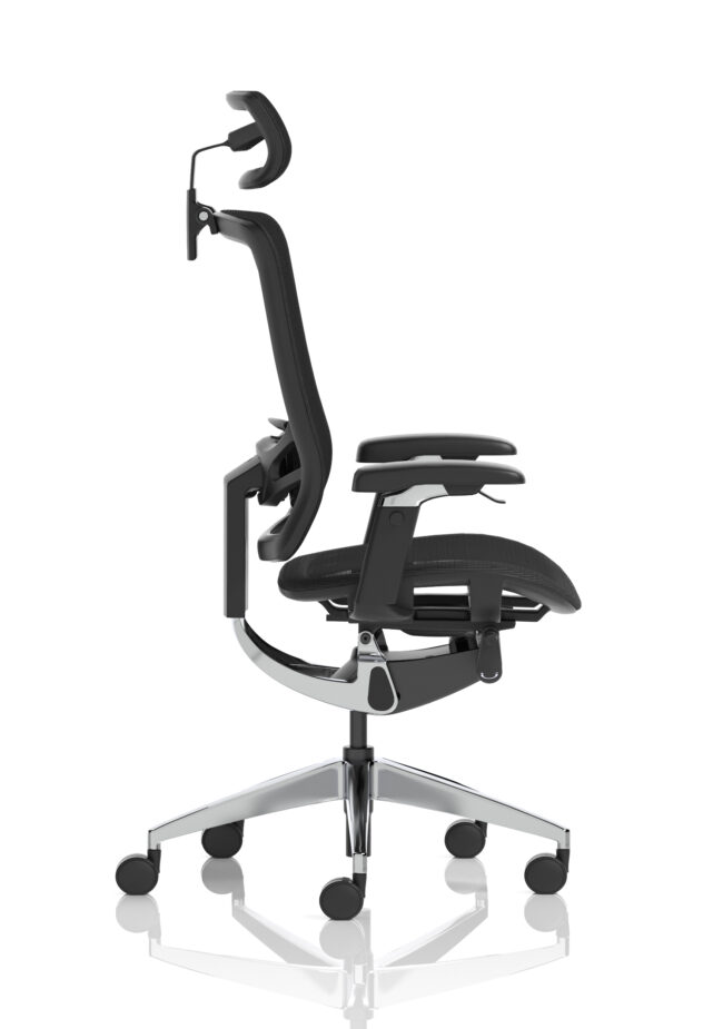 Ergo Click High Back Ergonomic Posture Office Chair with Arms - Image 8