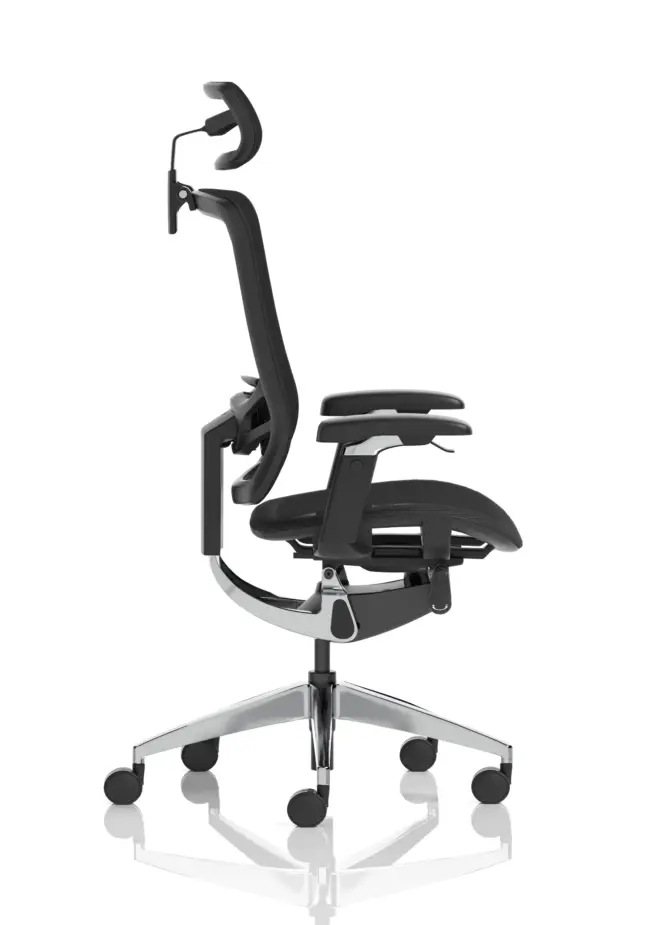 Ergo Click High Back Ergonomic Posture Office Chair with Arms - Image 8
