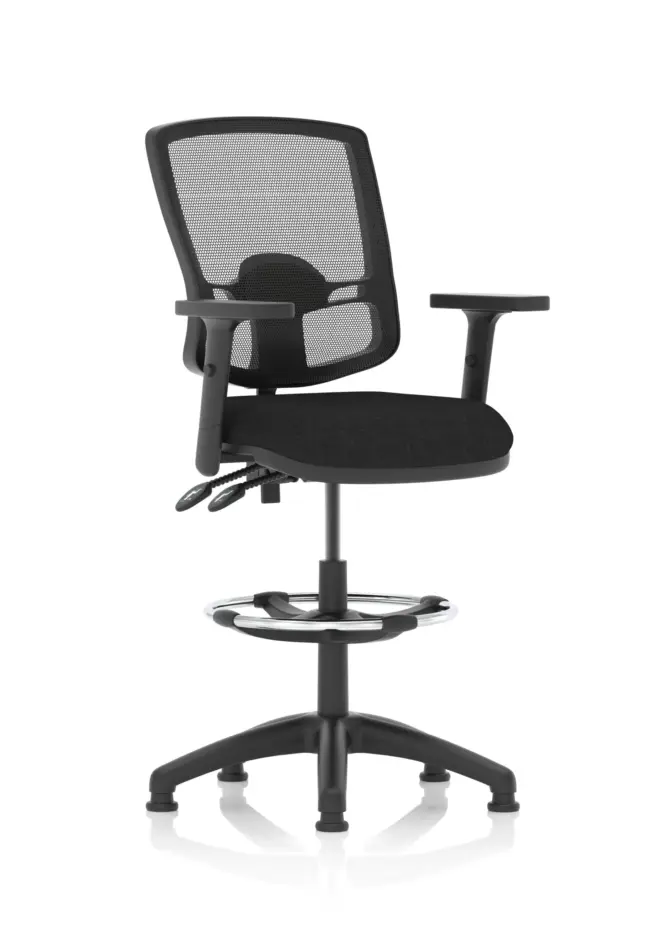 Eclipse Plus II Deluxe Mesh Back Task Operator Office Chair - Image 6