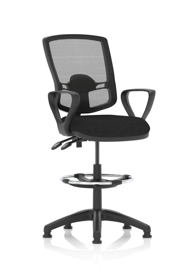 Eclipse Plus II Deluxe Mesh Back Task Operator Office Chair - Image 4