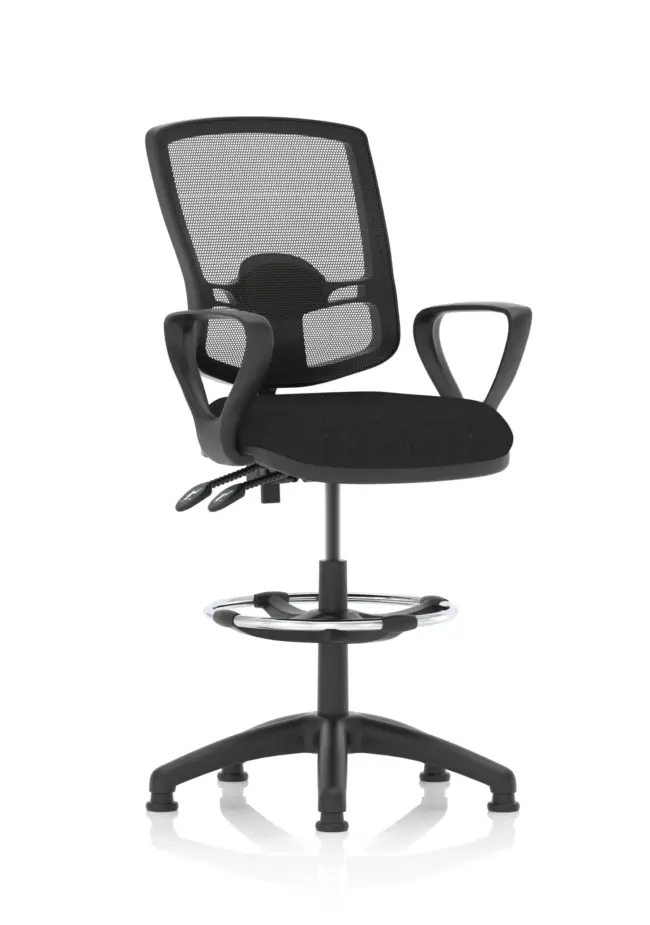 Eclipse Plus II Deluxe Mesh Back Task Operator Office Chair - Image 4
