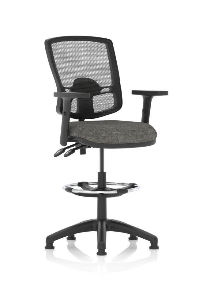 Eclipse Plus II Deluxe Mesh Back Task Operator Office Chair - Image 20