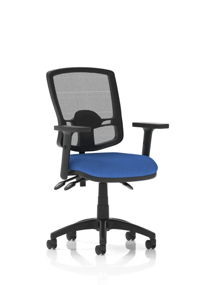 Eclipse Plus III Deluxe Medium Mesh Back Task Operator Office Chair - Image 7