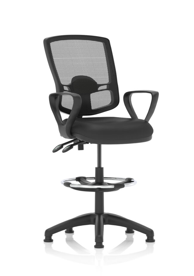Eclipse Plus II Deluxe Mesh Back Task Operator Office Chair - Image 25