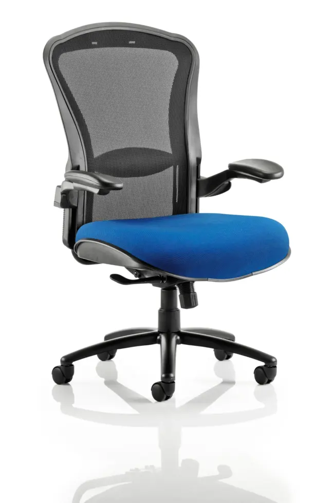Houston High Mesh Back Heavy Duty Task Operator Office Chair with Arms - Image 10