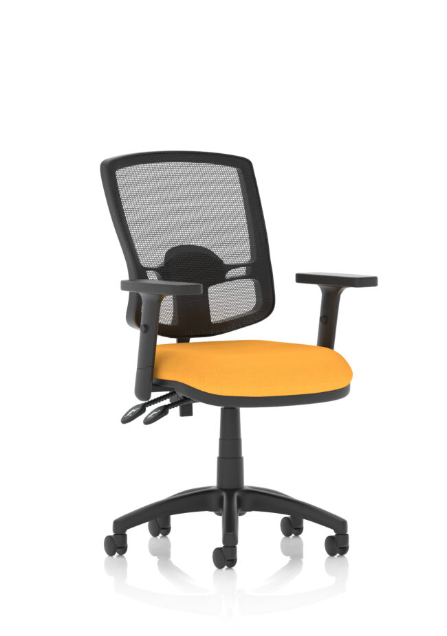 Eclipse Plus II Deluxe Mesh Back Task Operator Office Chair - Image 43