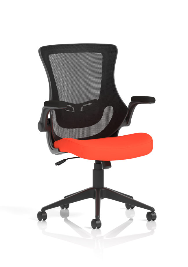 Orbit Black Mesh Back Chair - Image 4