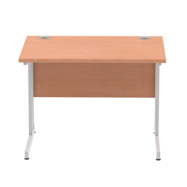 Impulse 1000mm Straight Desk Cantilever Leg - Image 2