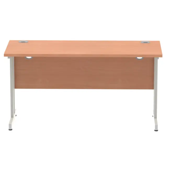 Impulse 1400mm Slimline Desk Cantilever Leg - Image 2
