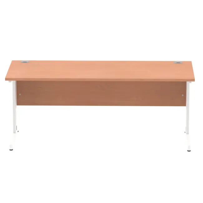 Impulse 1800mm Straight Desk Cable Managed Leg - Image 10