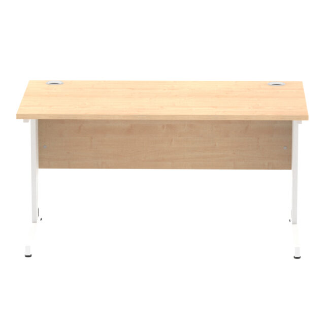 Impulse 1400mm Straight Desk Cable Managed Leg - Image 42