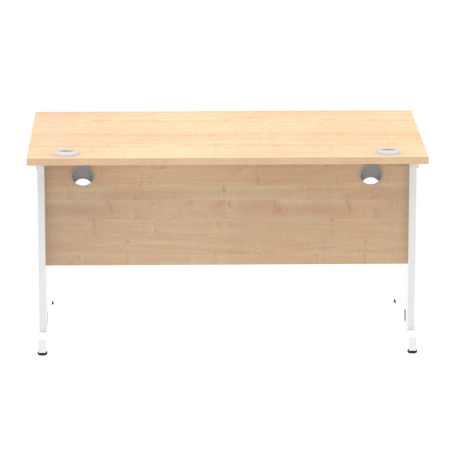 Impulse 1400mm Straight Desk Cable Managed Leg - Image 46