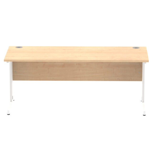Impulse 1800mm Straight Desk Cable Managed Leg - Image 42