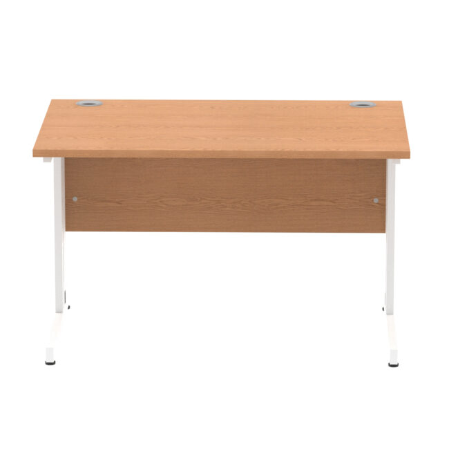 Impulse 1200mm Straight Desk Cable Managed Leg - Image 58