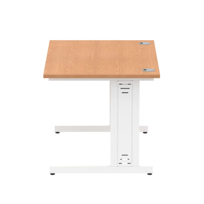 Impulse 1200mm Straight Desk Cable Managed Leg - Image 64