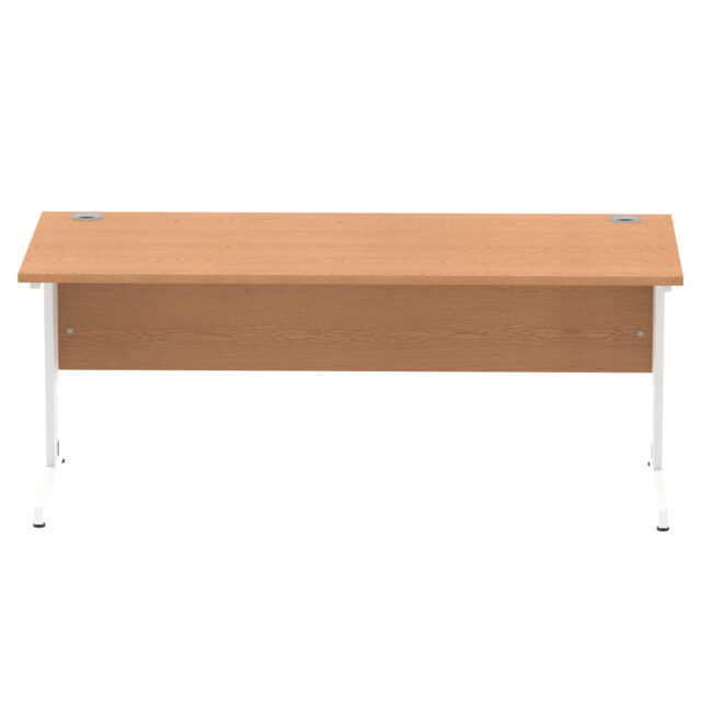 Impulse 1800mm Straight Desk Cable Managed Leg - Image 58