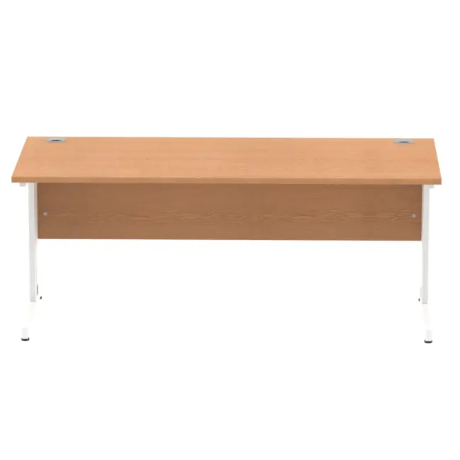 Impulse 1800mm Straight Desk Cable Managed Leg - Image 58