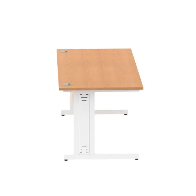 Impulse 1800mm Straight Desk Cable Managed Leg - Image 60