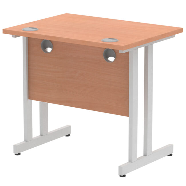 Impulse 800mm Slimline Desk Cantilever Leg - Image 5