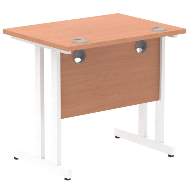 Impulse 800mm Slimline Desk Cantilever Leg - Image 15