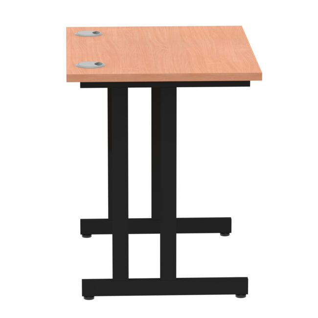 Impulse 800mm Slimline Desk Cantilever Leg - Image 100