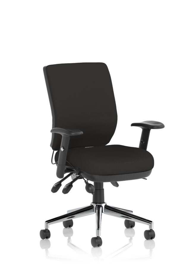 Chiro Medium Back Task Operator Office Chair - Image 9