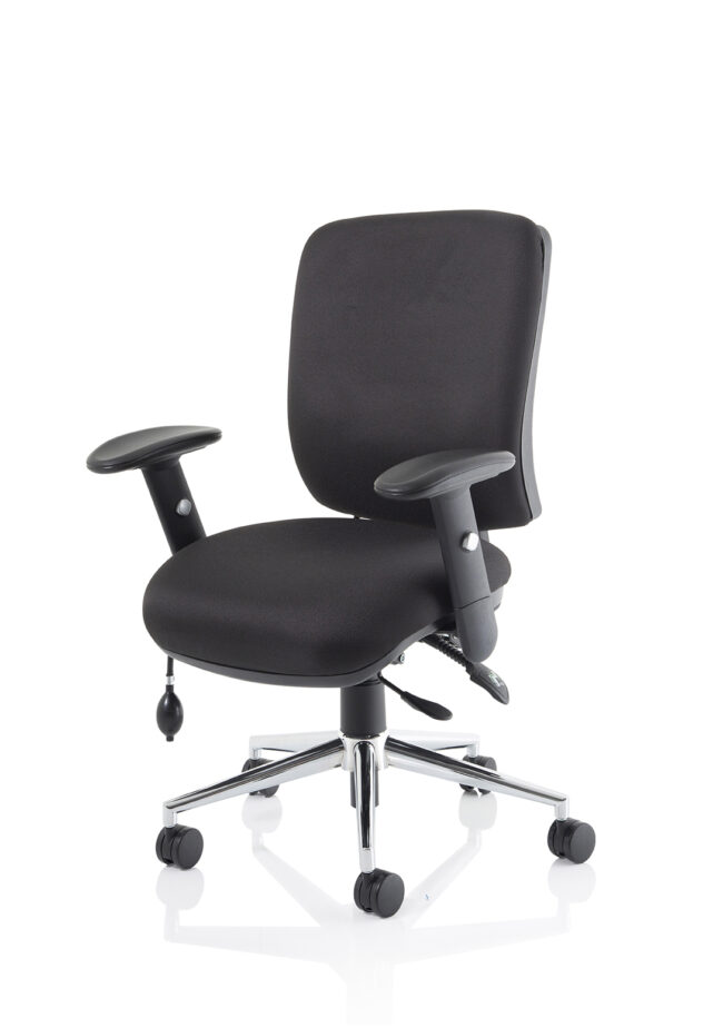 Chiro Medium Back Task Operator Office Chair - Image 11