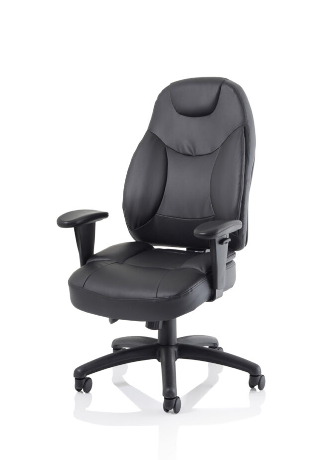 Galaxy Medium Back Task Operator Office Chair with Adjustable Arms - Image 11