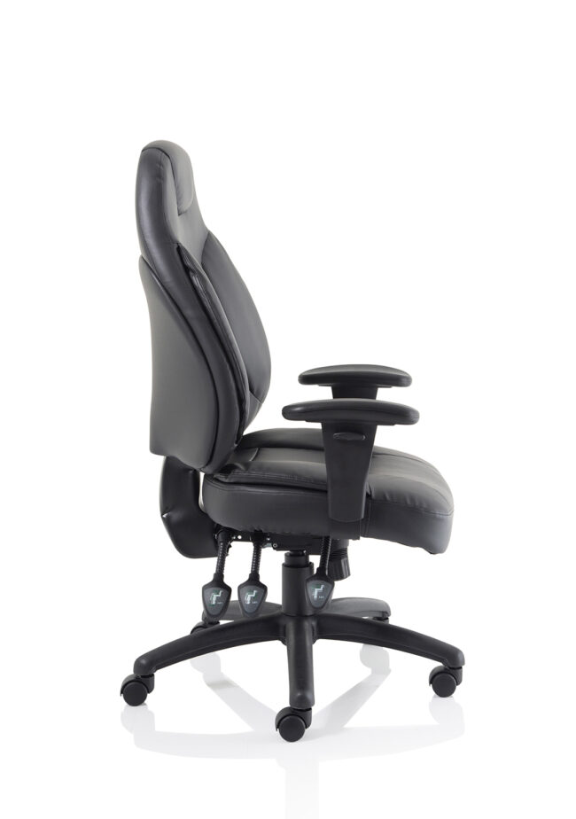 Galaxy Medium Back Task Operator Office Chair with Adjustable Arms - Image 16