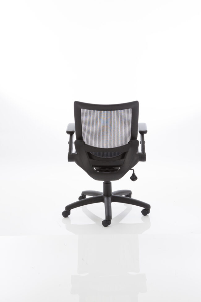 Fuller Medium Mesh Back Task Operator Office Chair with Folding Arms - Image 3