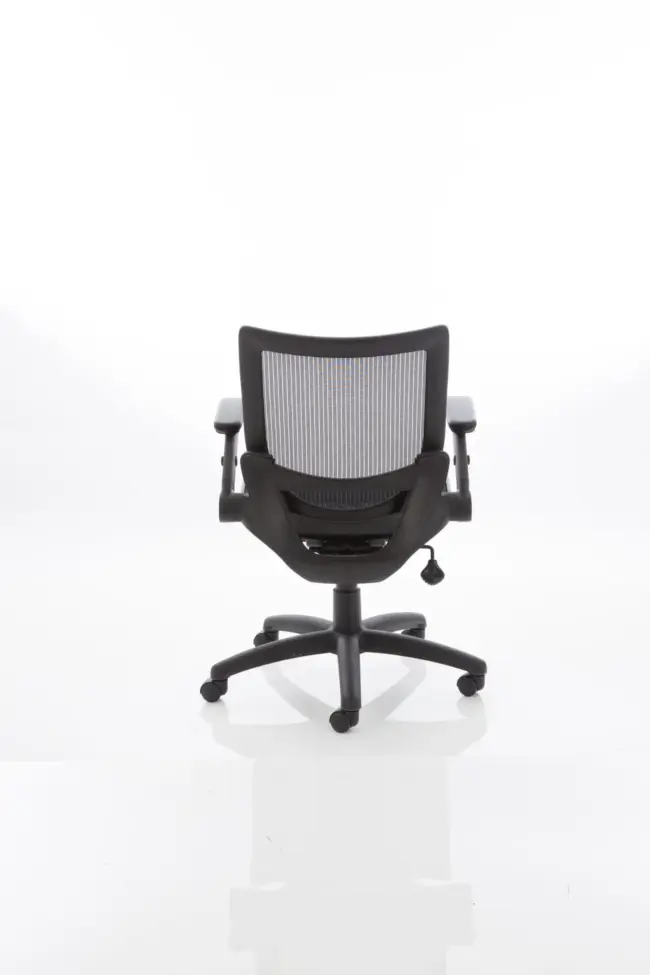 Fuller Medium Mesh Back Task Operator Office Chair with Folding Arms - Image 3