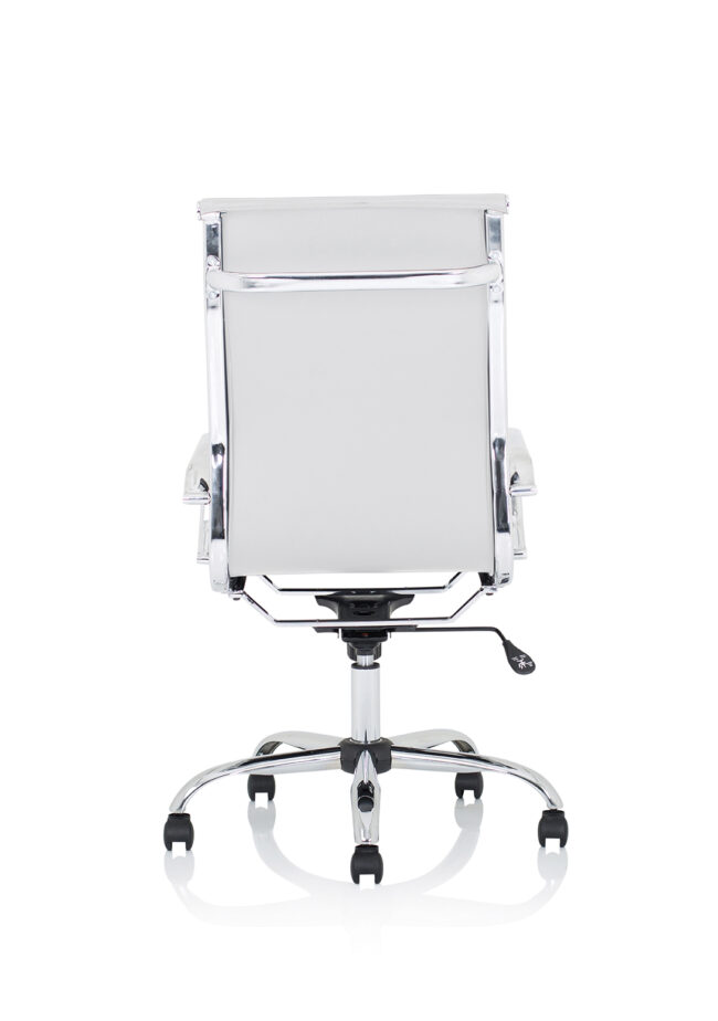 Nola Black Leather Executive Office Chair with Arms - Image 17
