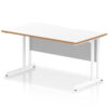 White/Natural Wood