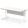 White/Natural Wood