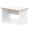 White/Natural Wood