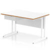 White/Natural Wood