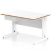 White/Natural Wood