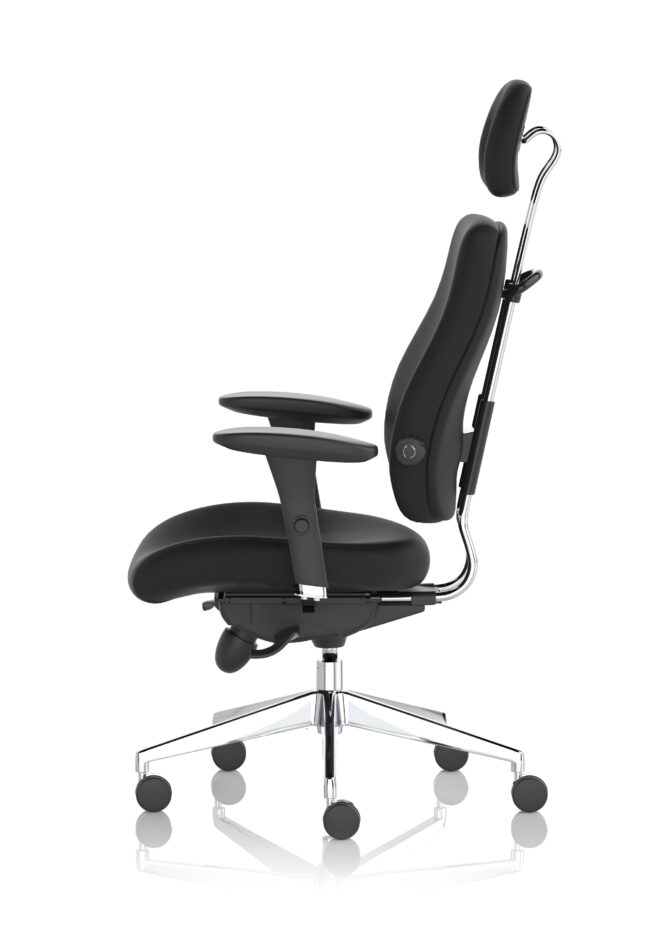 Chiro Plus Ultimate High Back Ergonomic Posture Chair with Arms and Headrest - Image 12