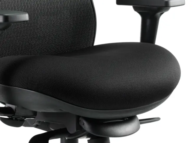 Stealth Shadow High Mesh Back Ergonomic Posture Chair with Arms - Image 20