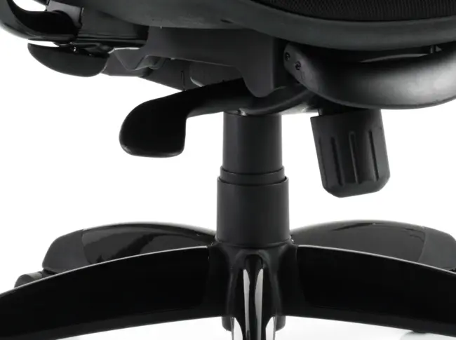 Stealth Shadow High Mesh Back Ergonomic Posture Chair with Arms - Image 23