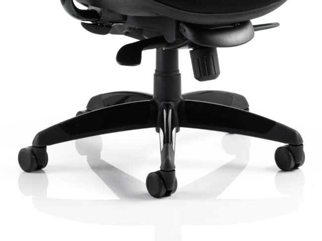 Stealth Shadow High Mesh Back Ergonomic Posture Chair with Arms - Image 24