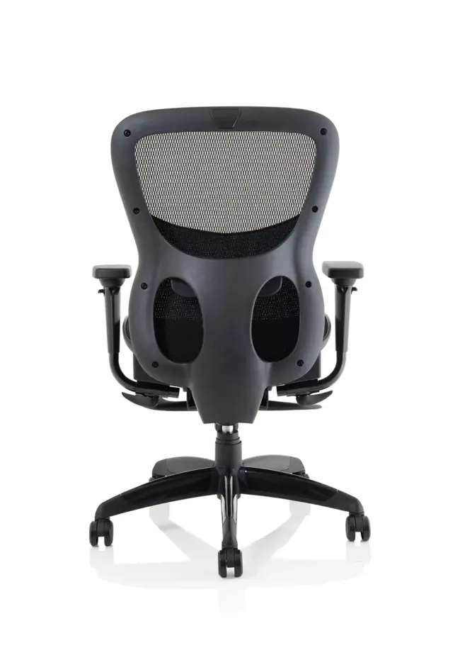 Stealth Shadow High Mesh Back Ergonomic Posture Chair with Arms - Image 6