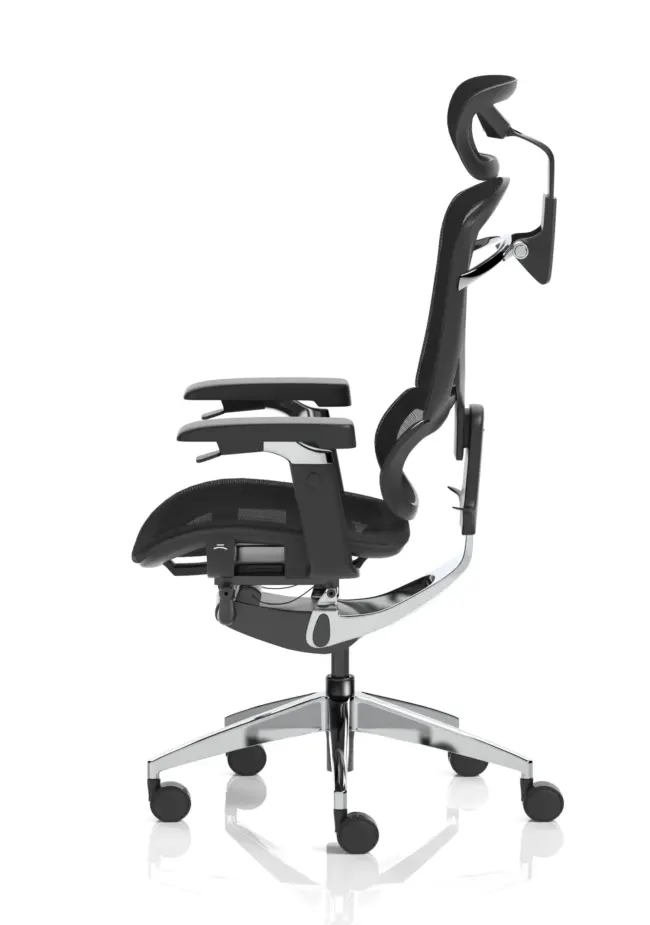 Ergo Click Plus High Back Ergonomic Posture Office Chair with Arms and Headrest - Image 12