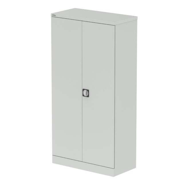 Qube Stationery 2-Door Cupboard With Shelves - Image 5