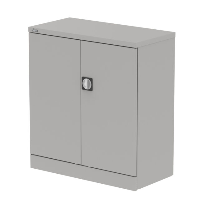 Qube Stationery 2-Door Cupboard With Shelves - Image 7