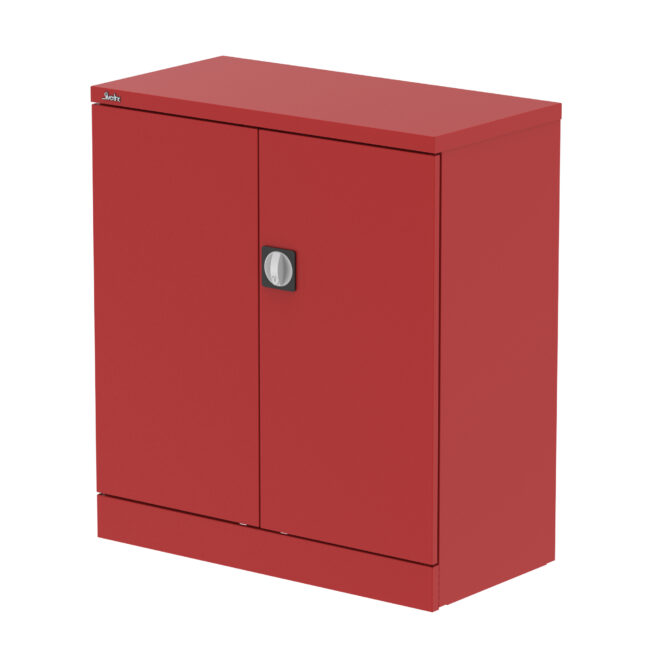 Qube Stationery 2-Door Cupboard With Shelves - Image 11