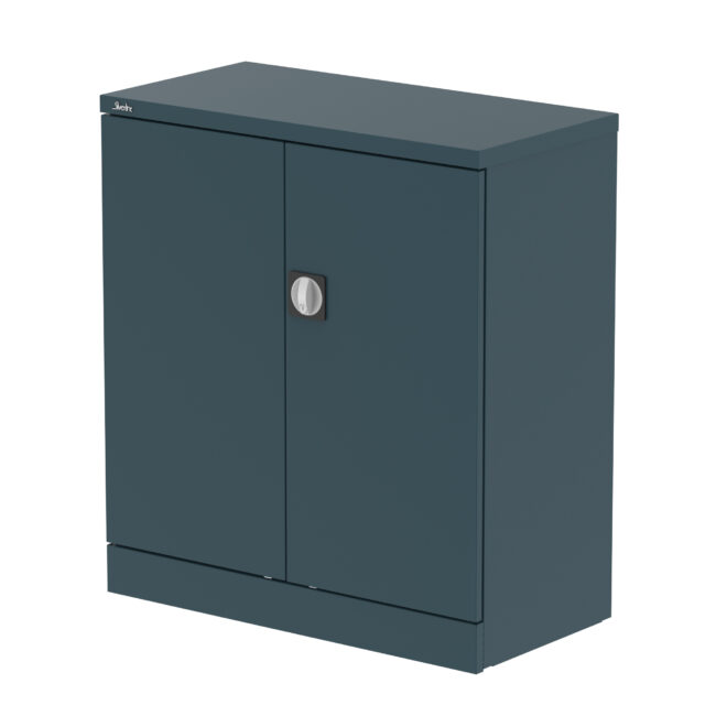 Qube Stationery 2-Door Cupboard With Shelves - Image 14