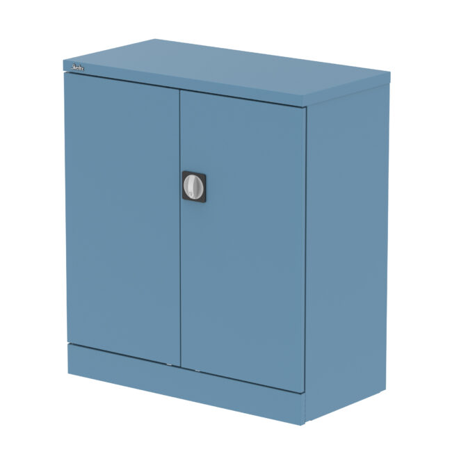 Qube Stationery 2-Door Cupboard With Shelves - Image 21