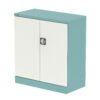 Pastel Turquoise And Satin White