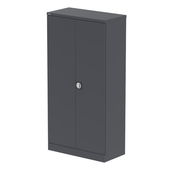 Qube Stationery 2-Door Cupboard With Shelves - Image 30